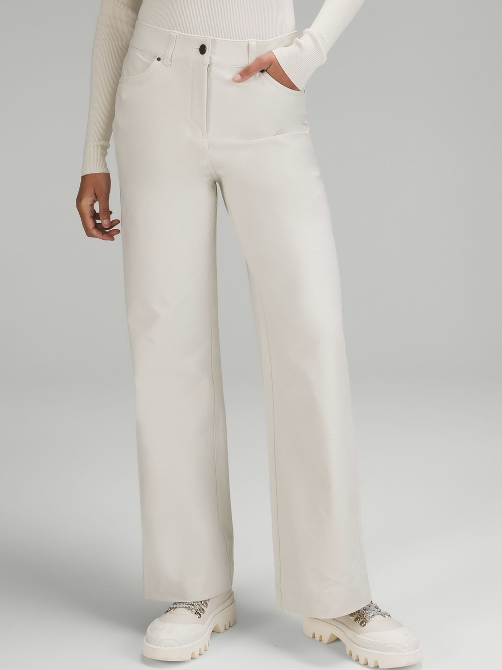 LULULEMON City Sleek 5 Pocket High-Rise Wide-Leg Pant Full Length
